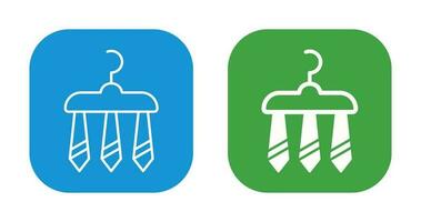 Three Ties Vector Icon