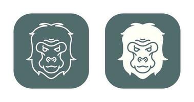 Gorilla Vector Icon