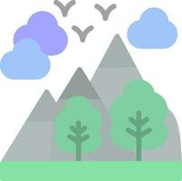 Alps Vector Icon Design