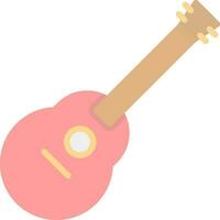 Acoustic guitar Vector Icon Design