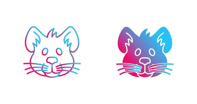 icono de vector de ratón