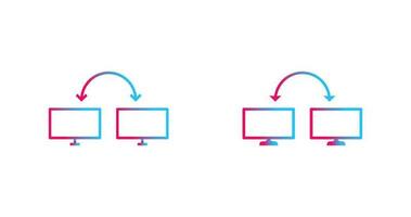 Unique Connected Systems Vector Icon
