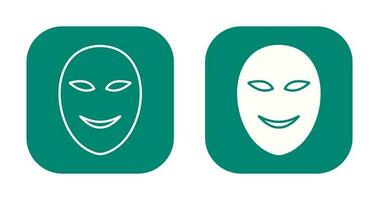 Ancient Face Mask Vector Icon