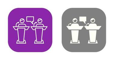 Debate Vector Icon