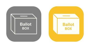 Ballot Box Vector Icon