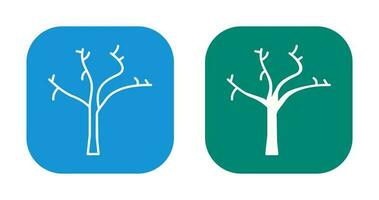 Tree with no Leaves Vector Icon