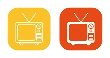 Television Broadcast Vector Icon