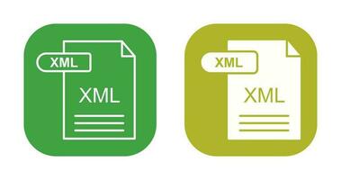 XML Vector Icon