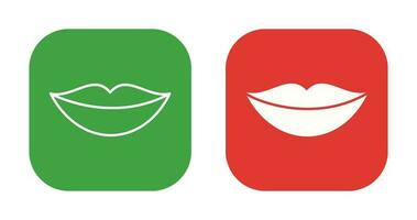 Lips Vector Icon