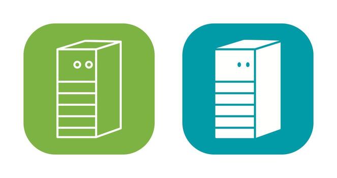 Server Network Vector Icon