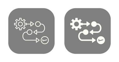 Process Vector Icon