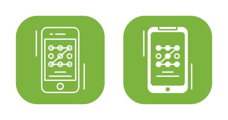 Pattern Code Vector Icon