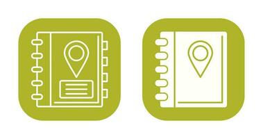 Address Book Vector Icon