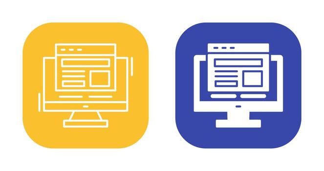 icono de vector de diseño adaptable