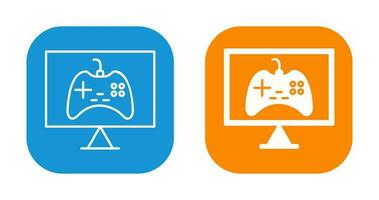 Unique Online Games Vector Icon