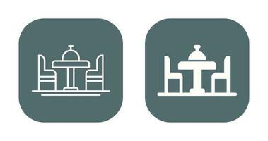 Dinning Table Vector Icon