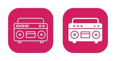 Casette Player Vector Icon