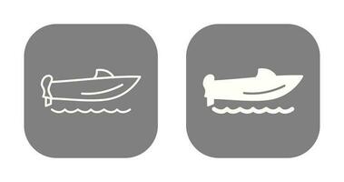 Speed Boat Vector Icon