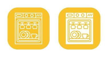 Dishwasher Vector Icon