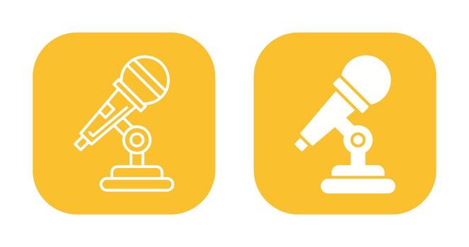 Microphone Vector Icon