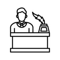 magistrate Vector Icon