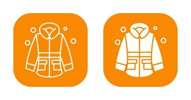 Winter Jacket Vector Icon