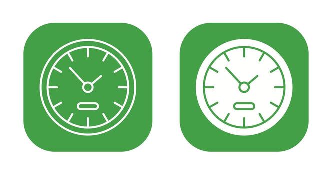 Clock Vector Icon