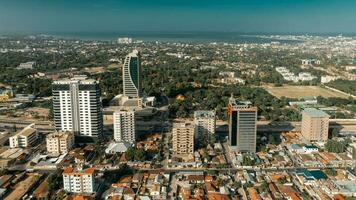 Aerial view of Dar es salaam city photo