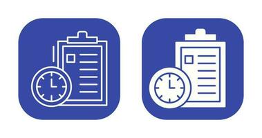 Time Management Vector Icon