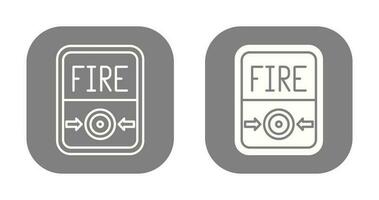 Fire Button Vector Icon