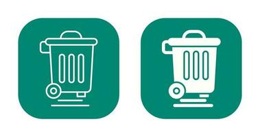 Dustbin Vector Icon