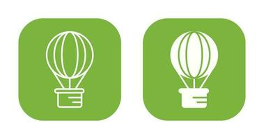 Hot Air Balloon Vector Icon