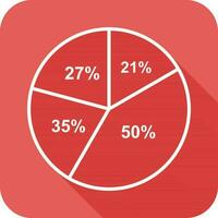 Pie Chart Vector Icon