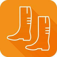 Gardening Boots Vector Icon