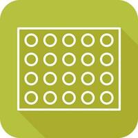 Colored Palette Vector Icon