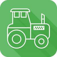 icono de vector de tractor