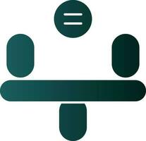 Stability Vector Icon Design