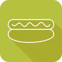 Hot Dog Vector Icon