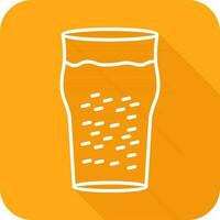 pinta de icono de vector de cerveza