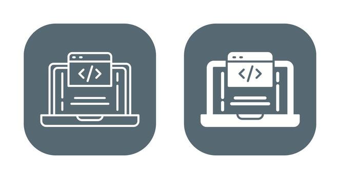 Coding Vector Icon
