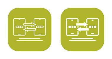 Data Synchronization Vector Icon