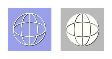 Unique Globe Vector Icon