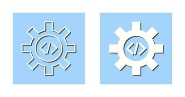 Unique Code Optimization Vector Icon