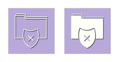 Vulnerable Folder Vector Icon