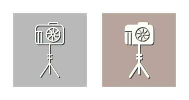 Unique Camera Stand Vector Icon