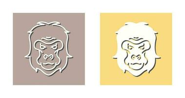 Gorilla Vector Icon