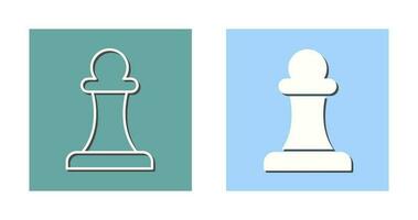 Unique Pawn Vector Icon