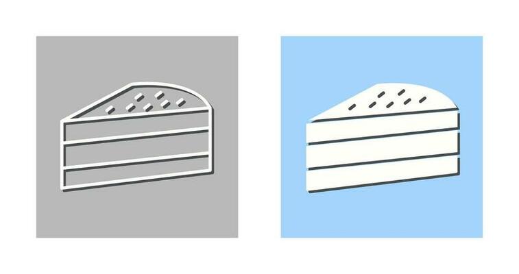 Cake Slice Vector Icon
