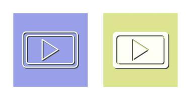 Unique Video Communication Vector Icon