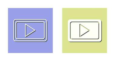 Unique Video Communication Vector Icon